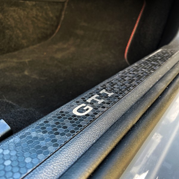 Trims door GTI silver front + rear 4 pieces