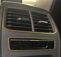 25. Zierrahmenset 2st.Klima hinten Kupfer 25. Zierrahmenset 2st.Klima hinten Kupfer