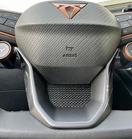 07. Einleger Lenkradspange Echtcarbon 07. Einleger Lenkradspange Echtcarbon