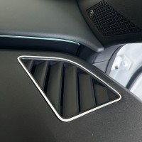 03a. Zierrahmen Defroster silber 2st 03a. Zierrahmen Defroster silber 2st